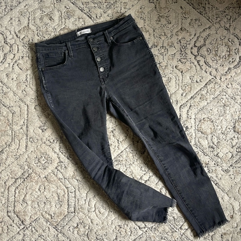 Madewell skinny jeans - Black - Size 30p